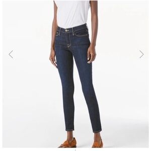 Frame Denim Blue Skinny Jeans Modern Fit